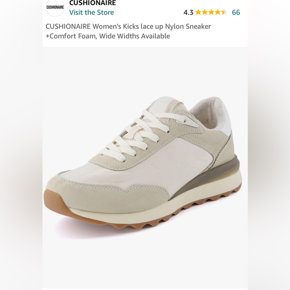 Cushionaire Sneakers, Size 7 - Picture 10 of 11